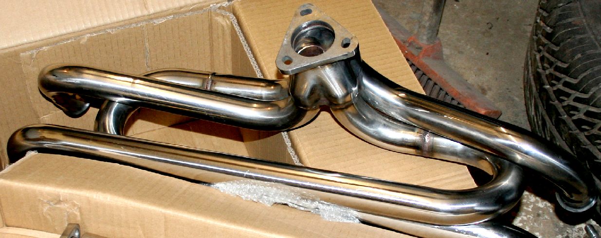 Stainless steel exhaust systems for VolksWagen campers and beetles