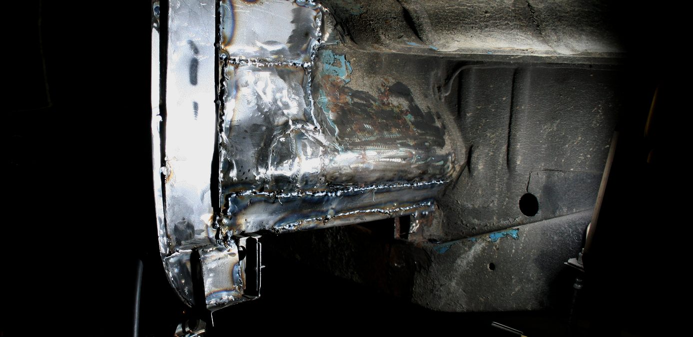 Front scuttle welding repairs