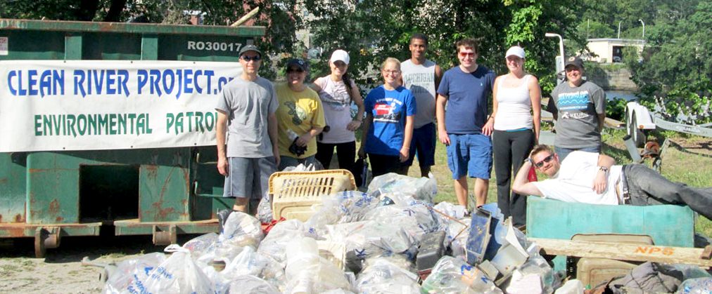 Keurg river cleanup project Lowell George Massachusetts