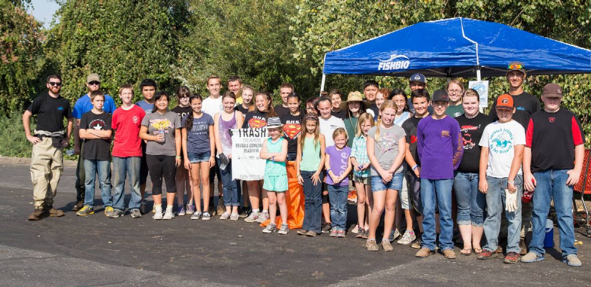 Rivers Feather and Stanislaus cleanup volunteers, what a turnout