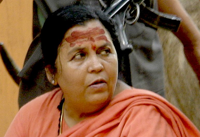 Water Resources Minister Uma Bharti