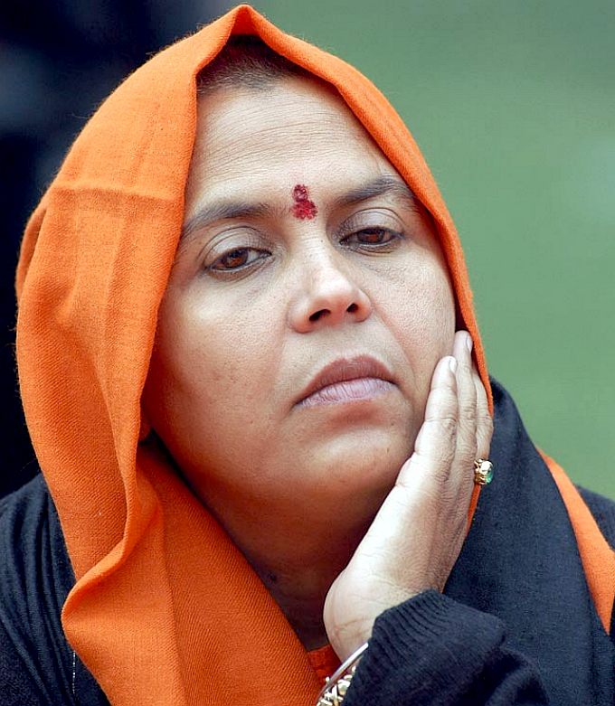 Uma Bharti photo portrait