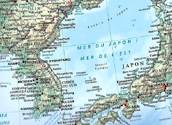 Mer du Japoni or Mer de L'East