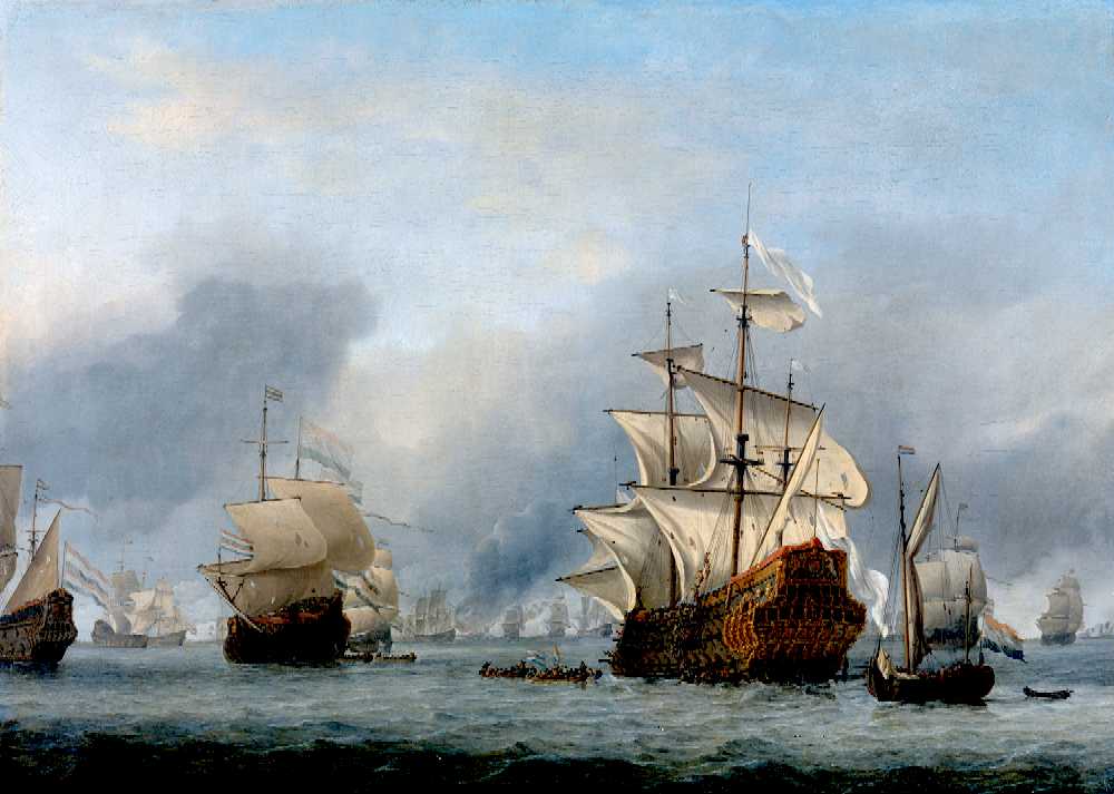 The North Sea four days battle