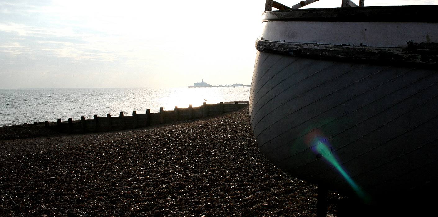 Coastal communities, Eastbourne Pier, English Channel