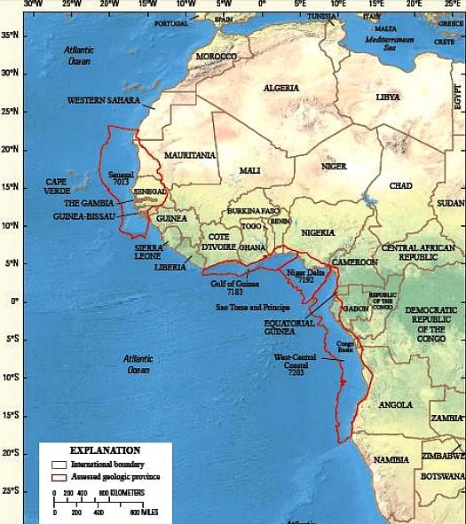 Gulf Of Guinea Africa Map | Current Red Tide Florida Map