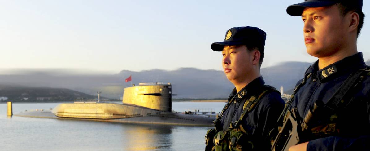 The Chinese Navy gave an open day to the press to strut their stuff