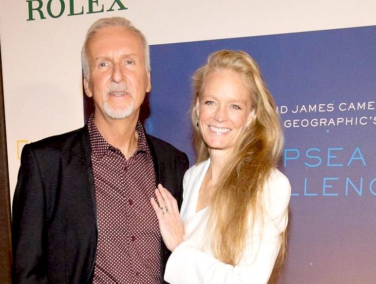 James Cameron and wife Suzy Amis