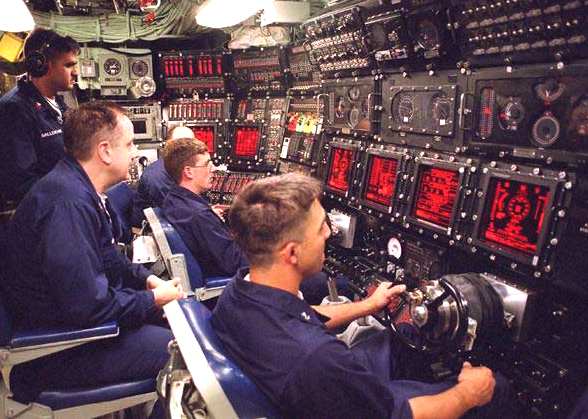 virginia class submarine control room