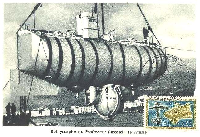 Bathyscaphe Trieste 